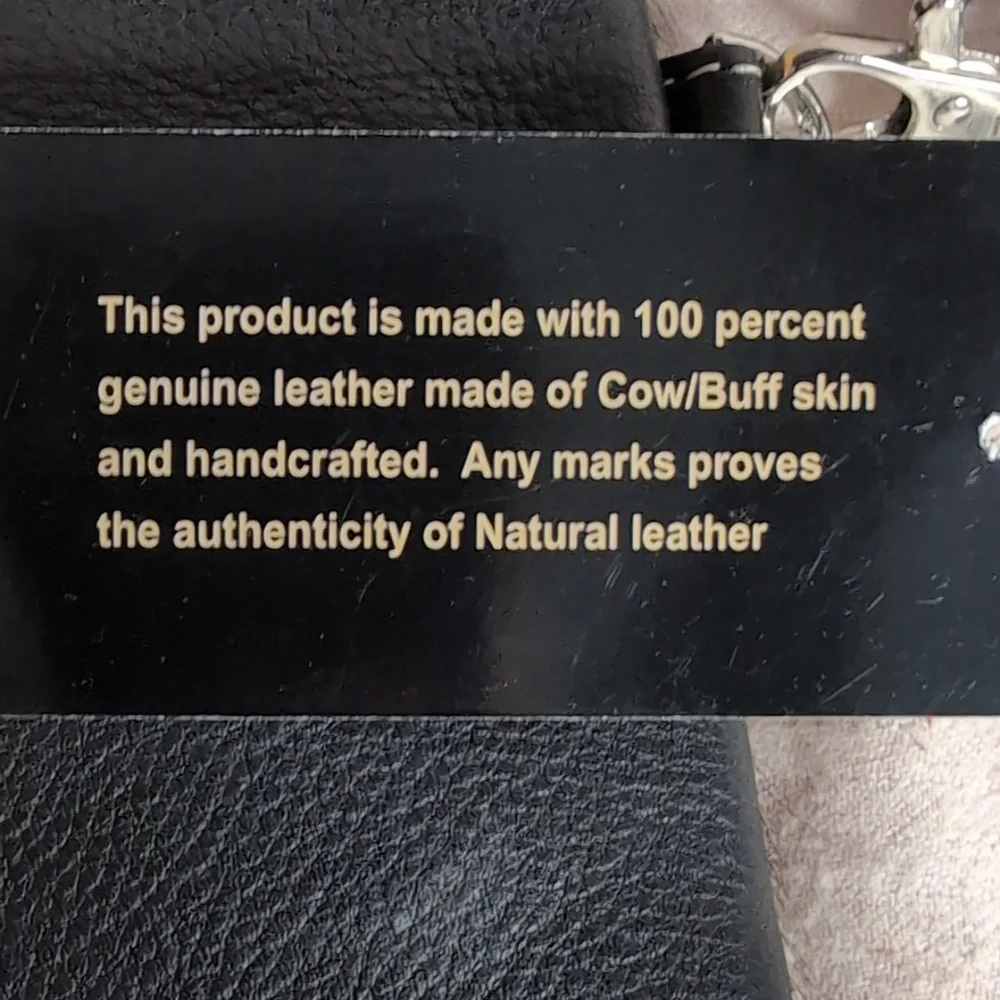 Tooled Leather Cowhide Clutch Purse-NWT - Picture 8 of 8